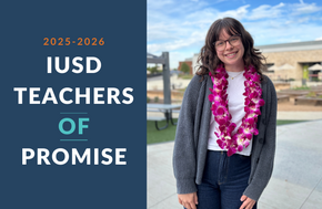 Christina Gillespie 2025-26 IUSD Elementary School Teacher of Promise