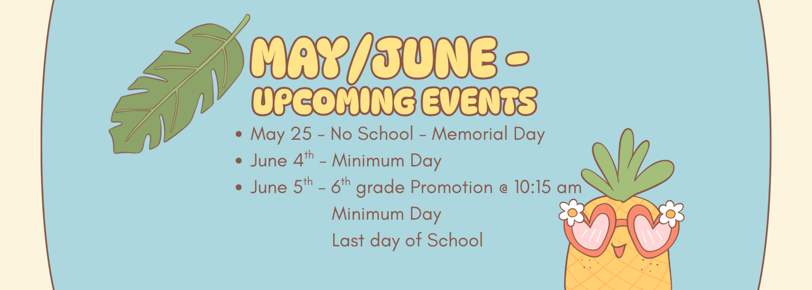 Upcoming Events